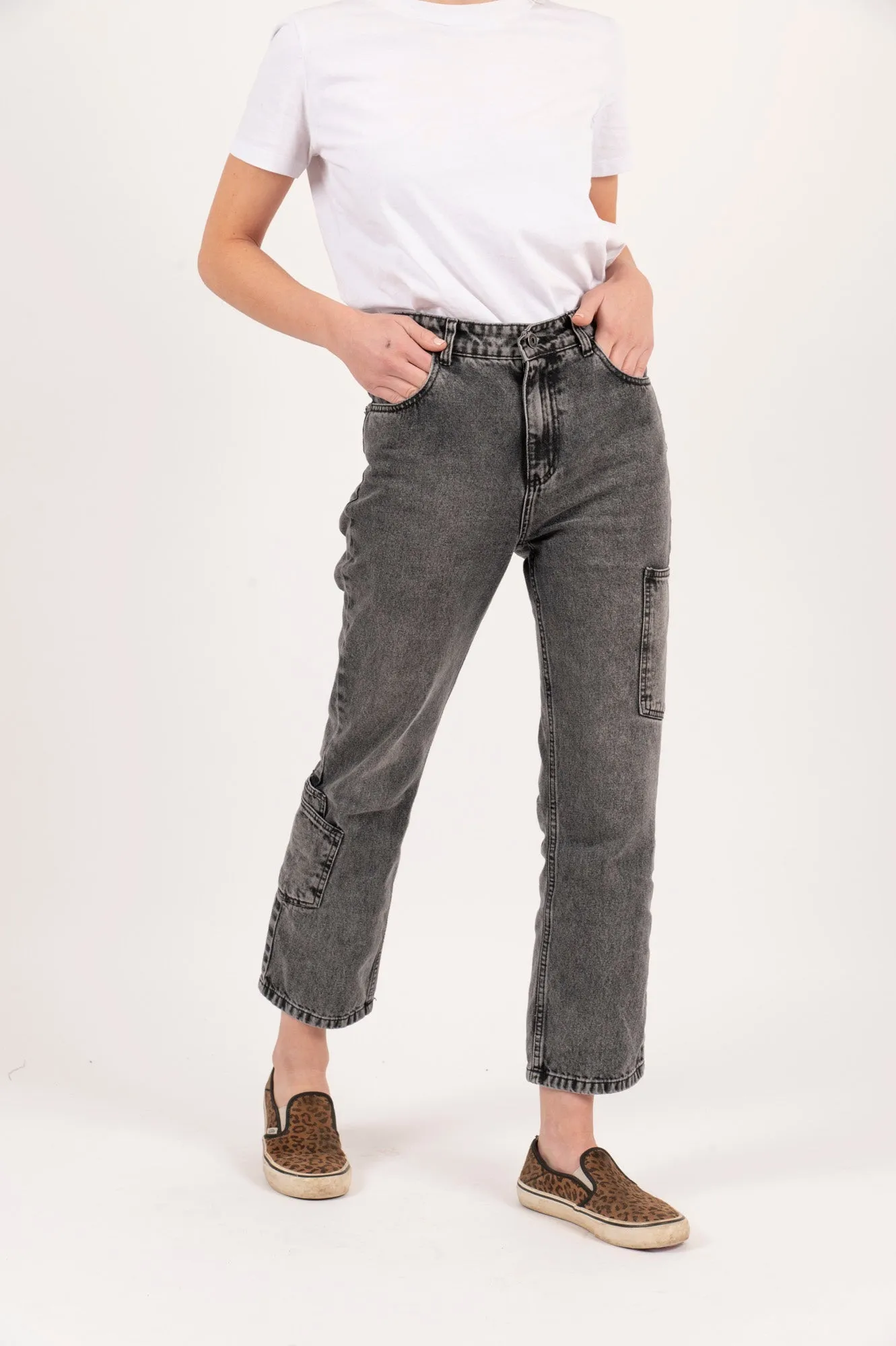 Toke Jeans Lennon Negro Mujer