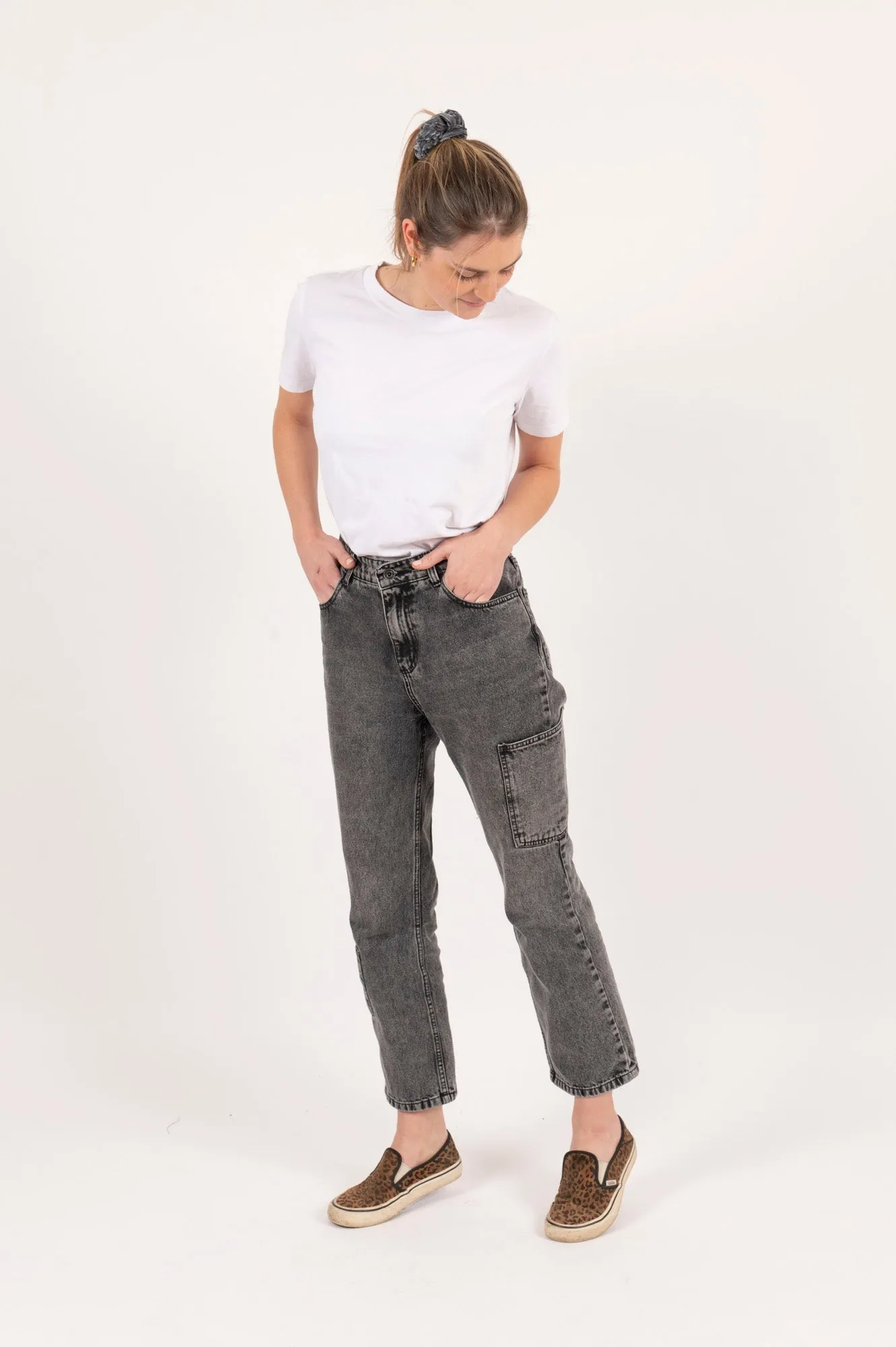 Toke Jeans Lennon Negro Mujer