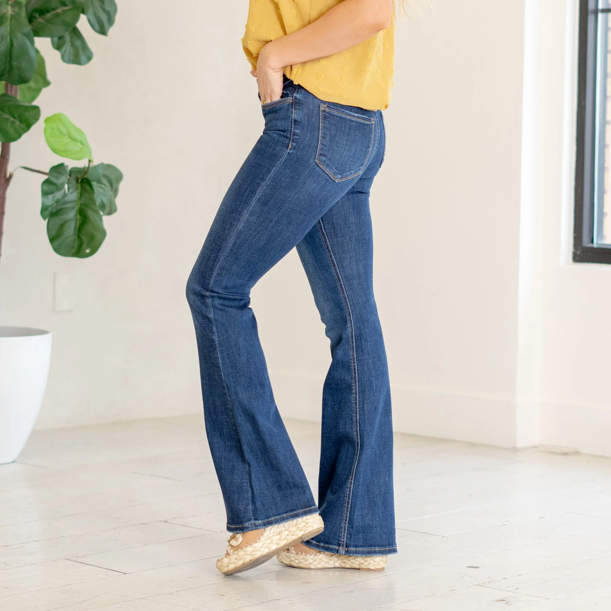 Triumphant Mid Rise Flare Regular & Plus Sizes
