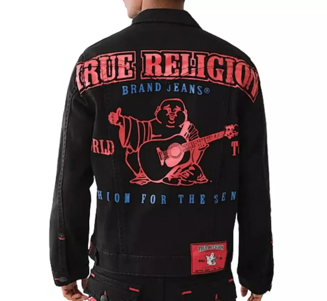 True Religion Jimmy Jacket Super T Black Rinse 108532