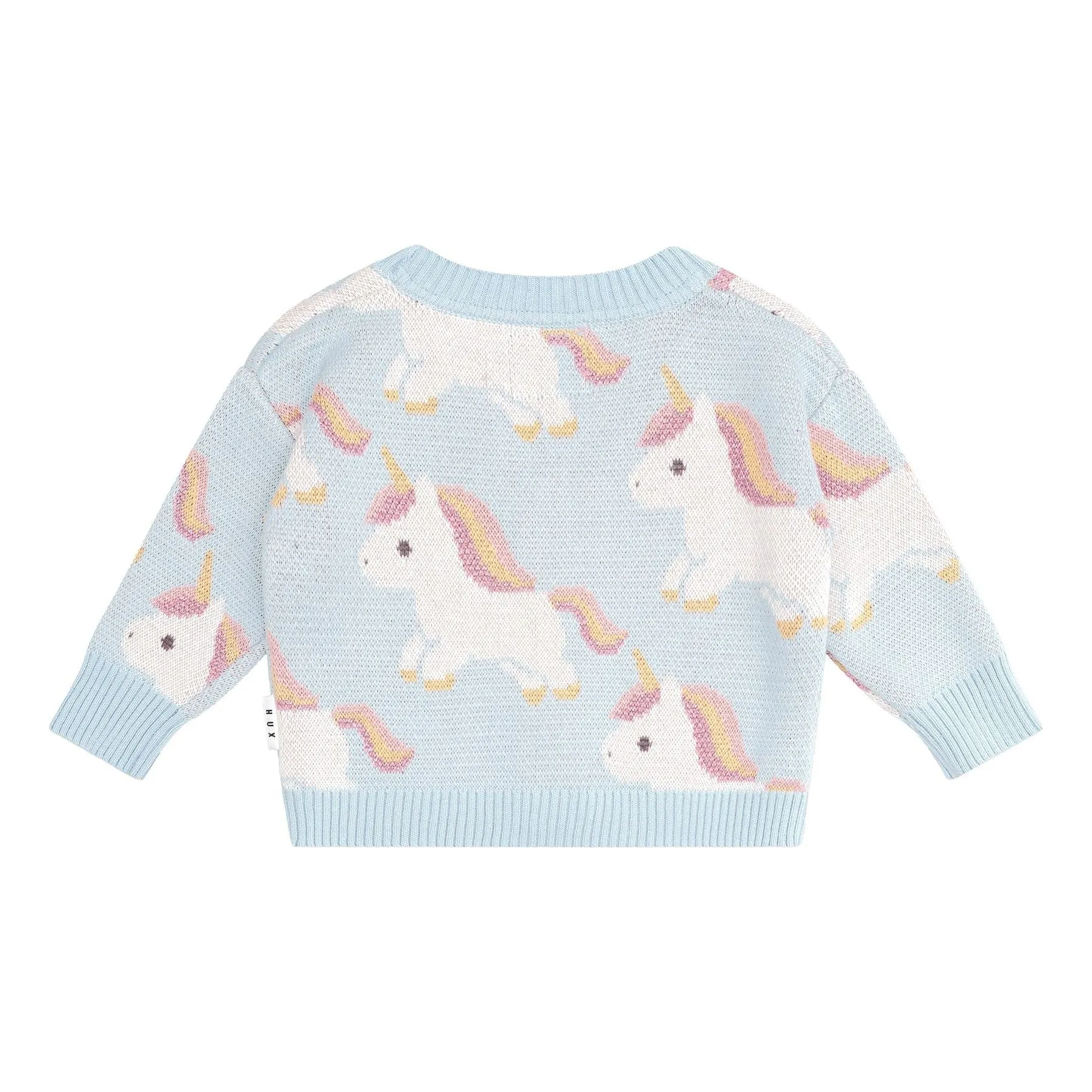 Unicorn Boxy Cardi Ice Water