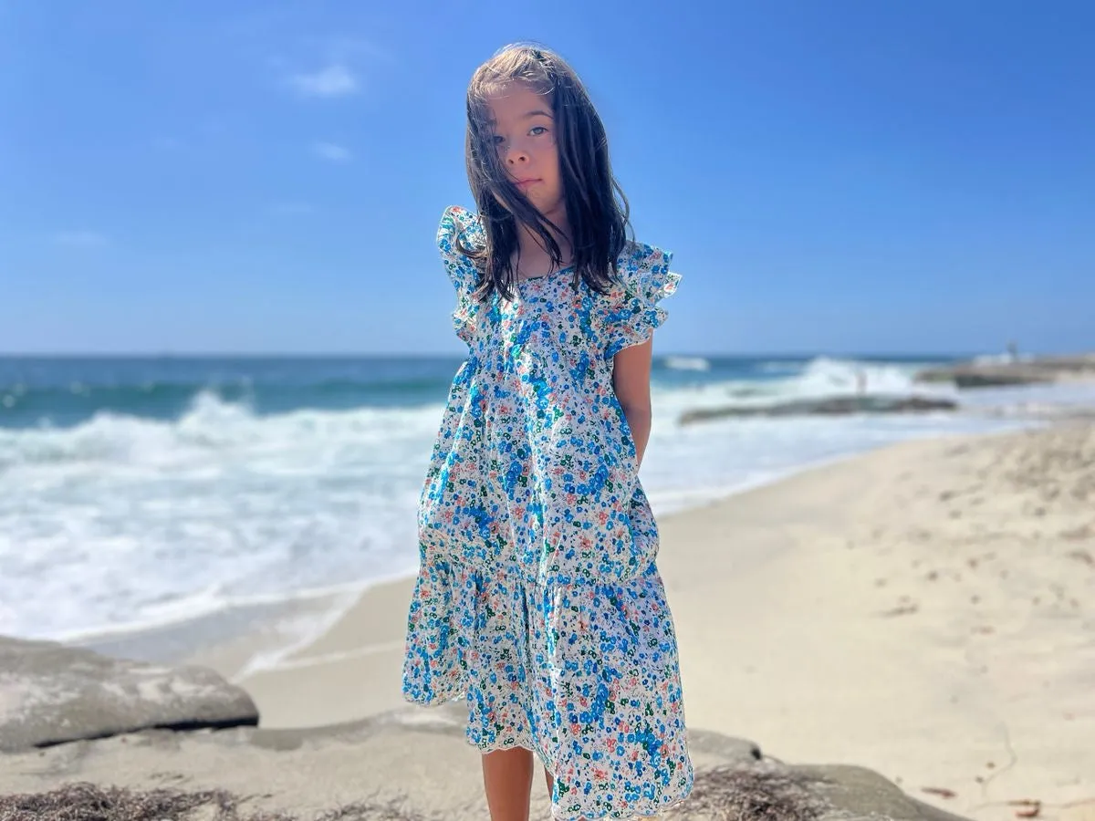 Vignette Joplin Dress - Blue Floral
