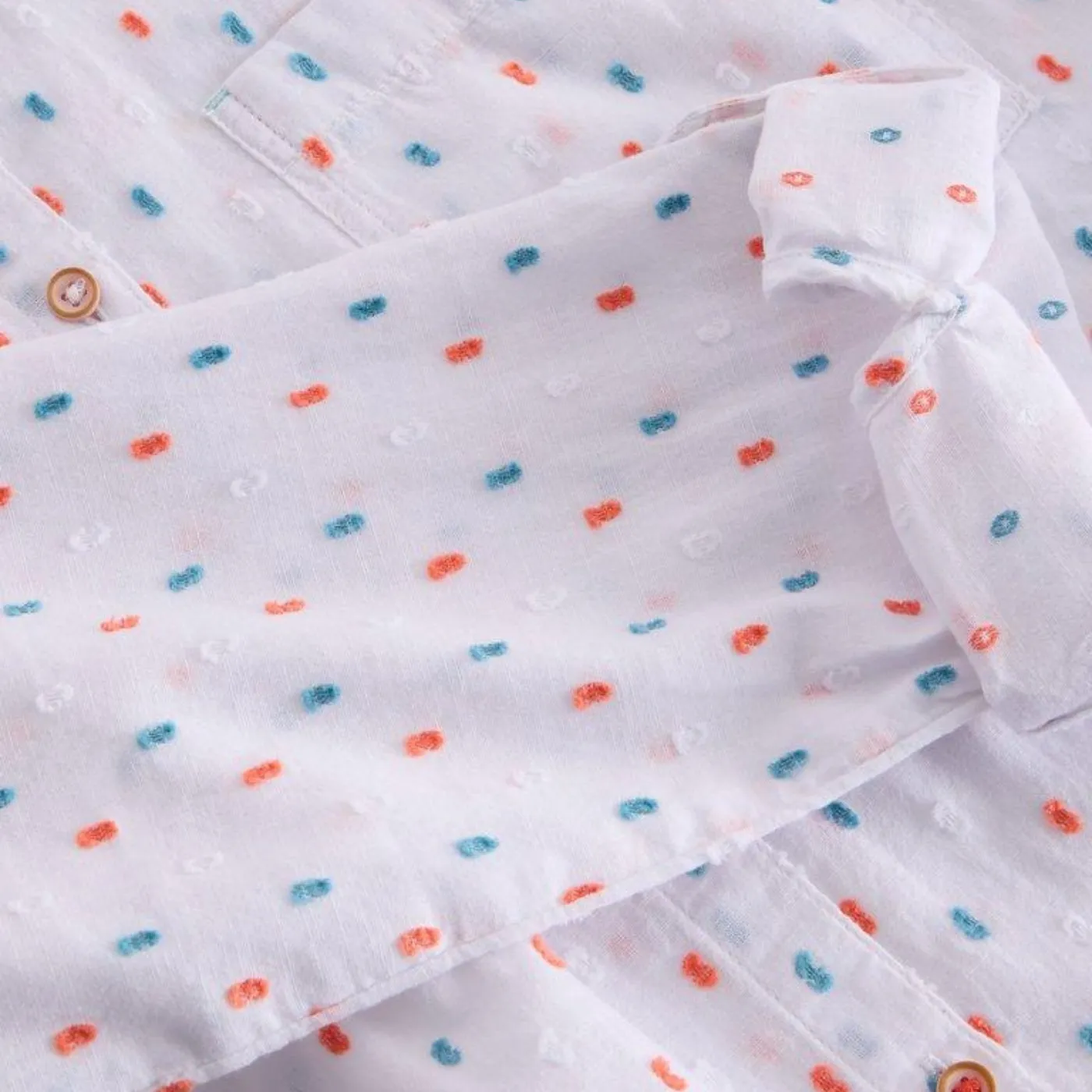 White Stuff Sophie  Ivory Cotton Shirt