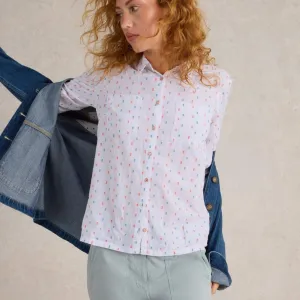 White Stuff Sophie  Ivory Cotton Shirt